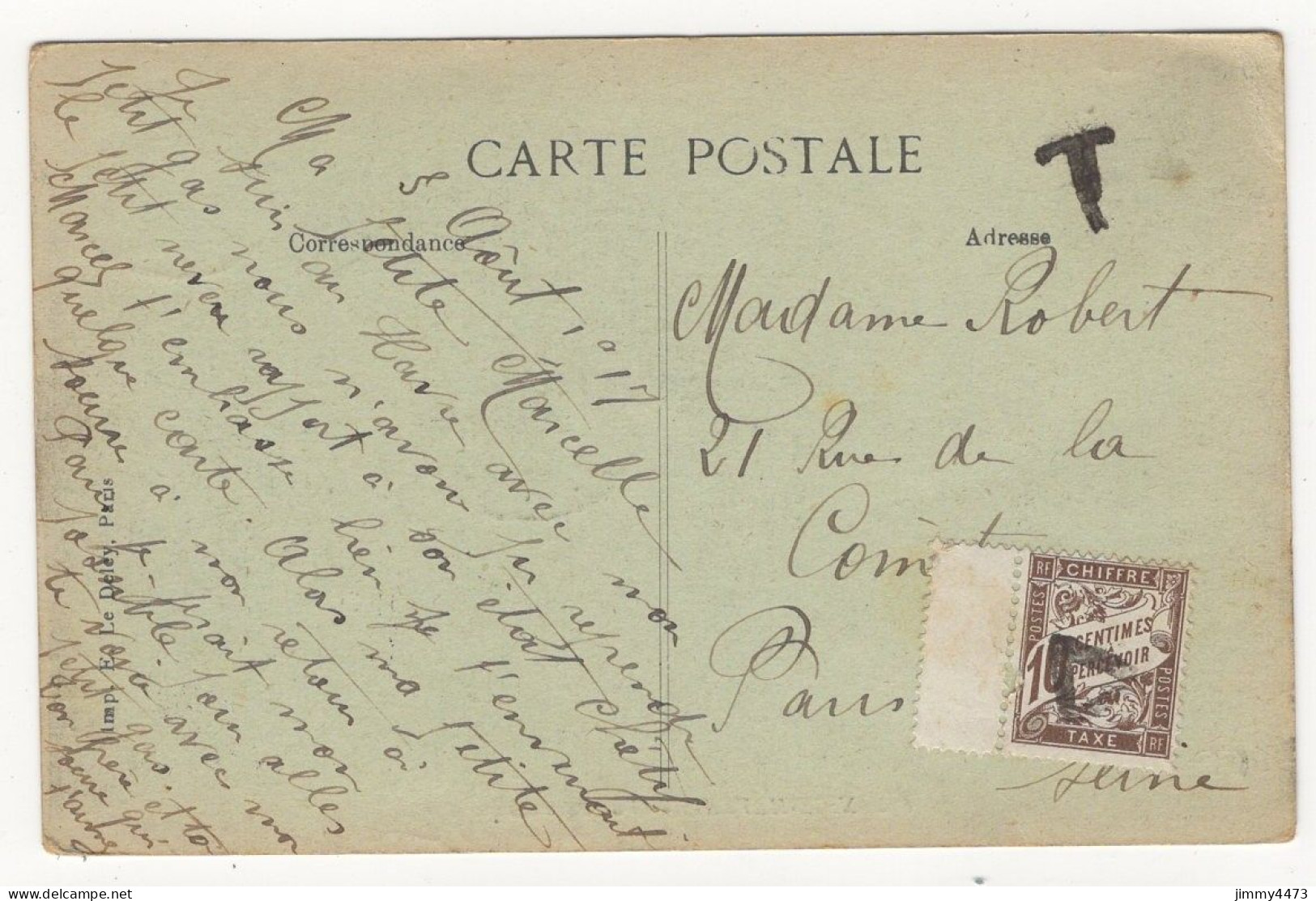 CPA - LE HAVRE En 1917 - NICE-HAVRAIS - Vue Panoramique - Edit. E. Le Deley  N° 63 - Cap De La Hève
