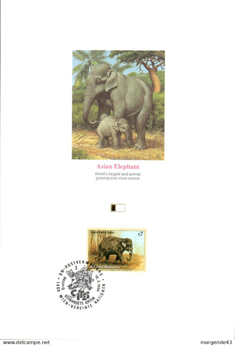 DOC 1994 ELEPHANTS D'ASIE - Elefanten