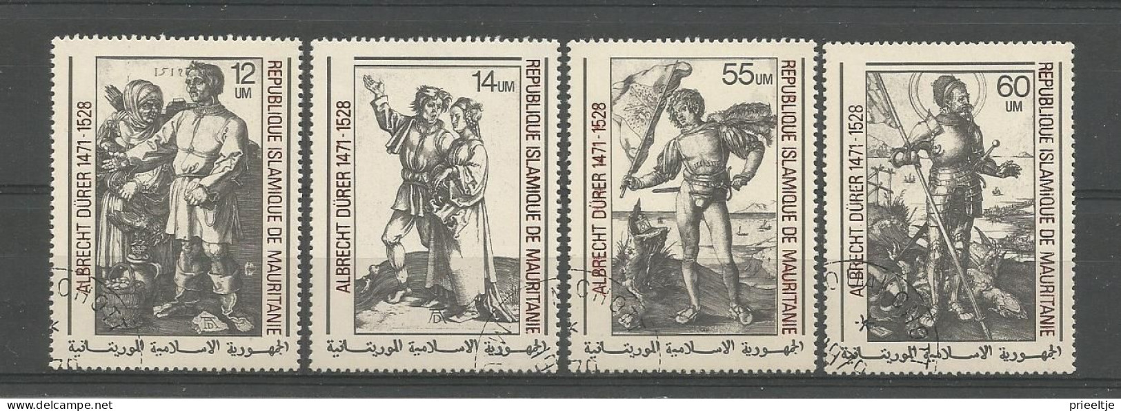 Mauritanie 1979 A. Dürer 450th Anniv. Y.T. 409/412 (0) - Mauritanie (1960-...)