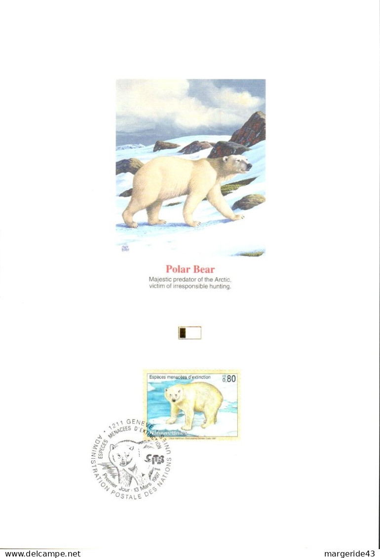 DOC 1997 OURS POLAIRE - Bears