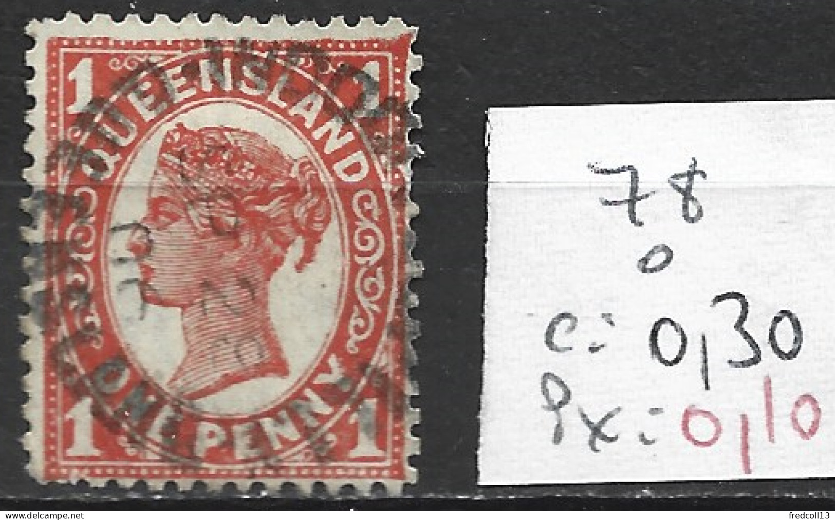 QUEENSLAND 78 Oblitéré Côte 0.30 € - Used Stamps