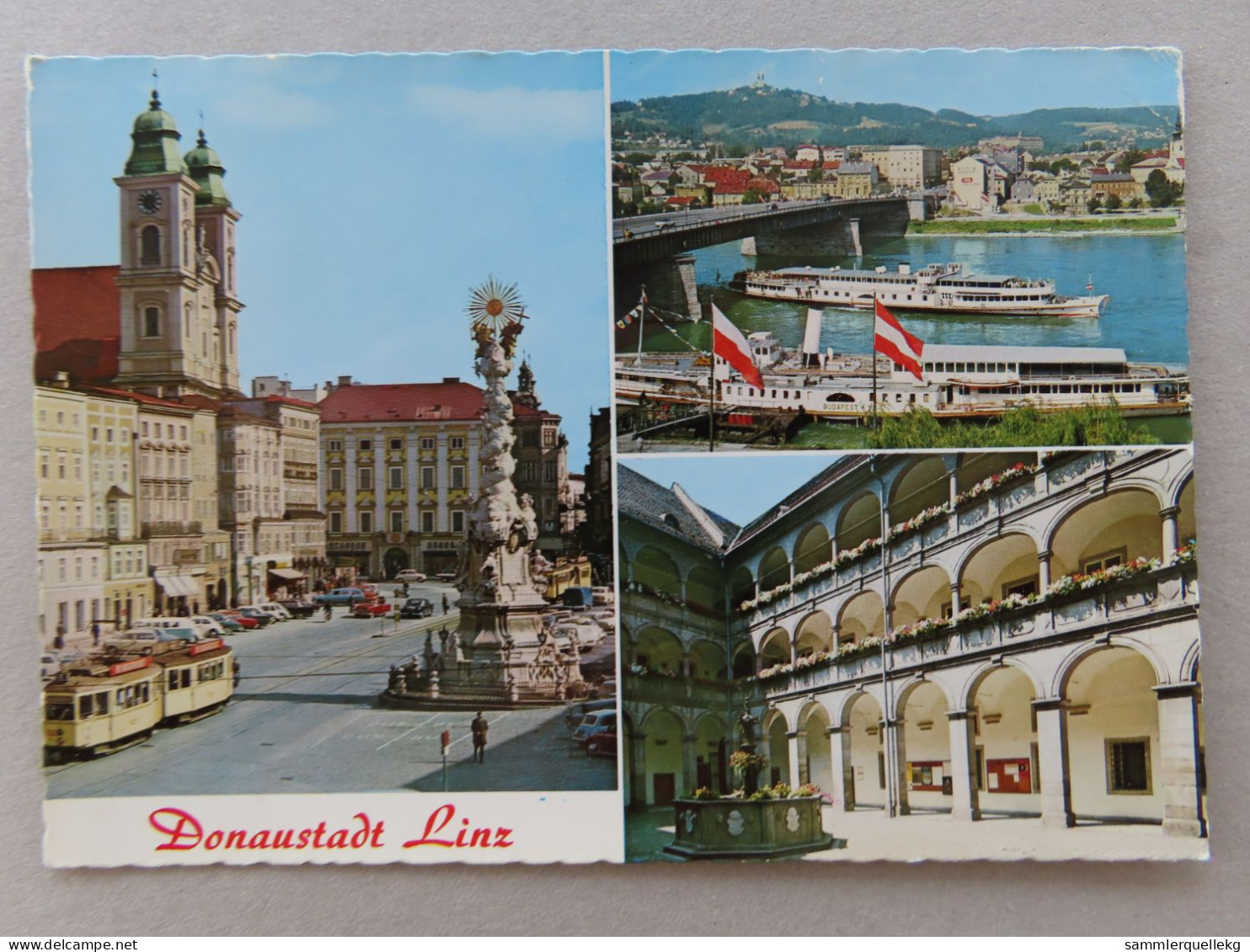 AK: Donaustadt Linz, Gelaufen 10. 9. 1971 (Nr. 4902) - Linz