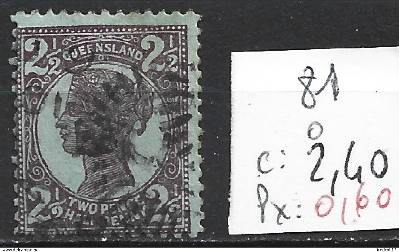 QUEENSLAND 81 Oblitéré Côte 2.40 € - Used Stamps