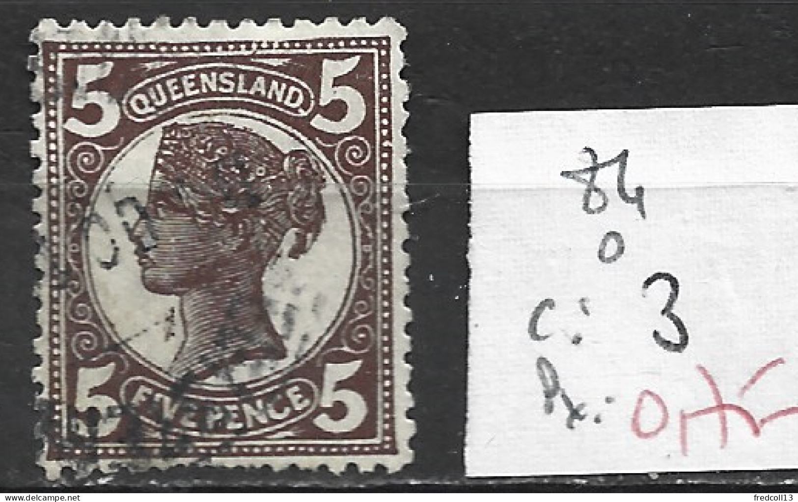 QUEENSLAND 84 Oblitéré Côte 3 € - Gebruikt