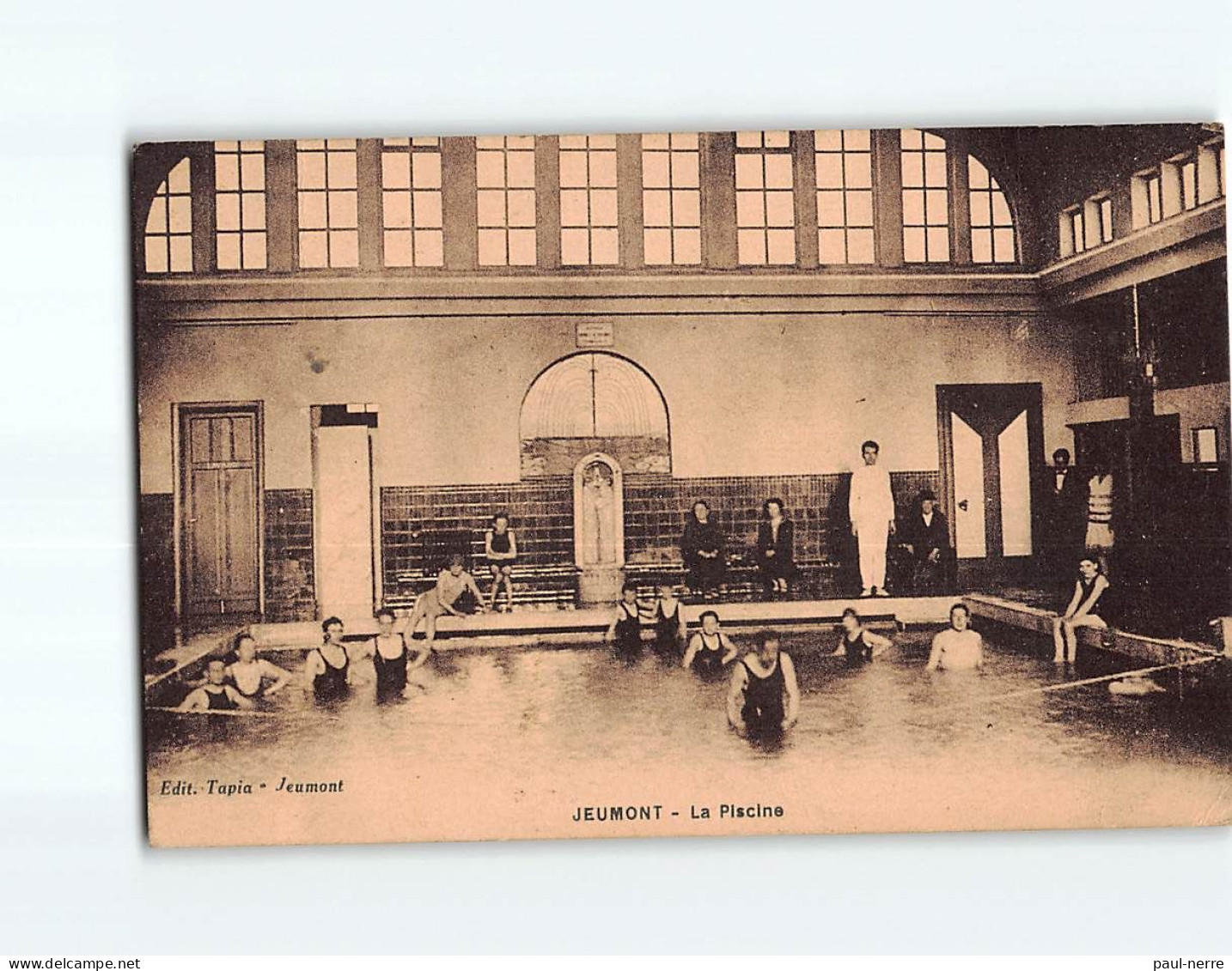 JEUMONT : La Piscine - état - Jeumont