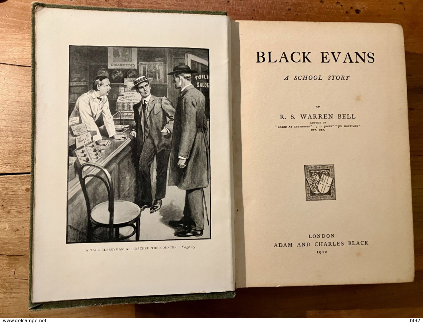 Black Evans - A School Story - 1900-1949