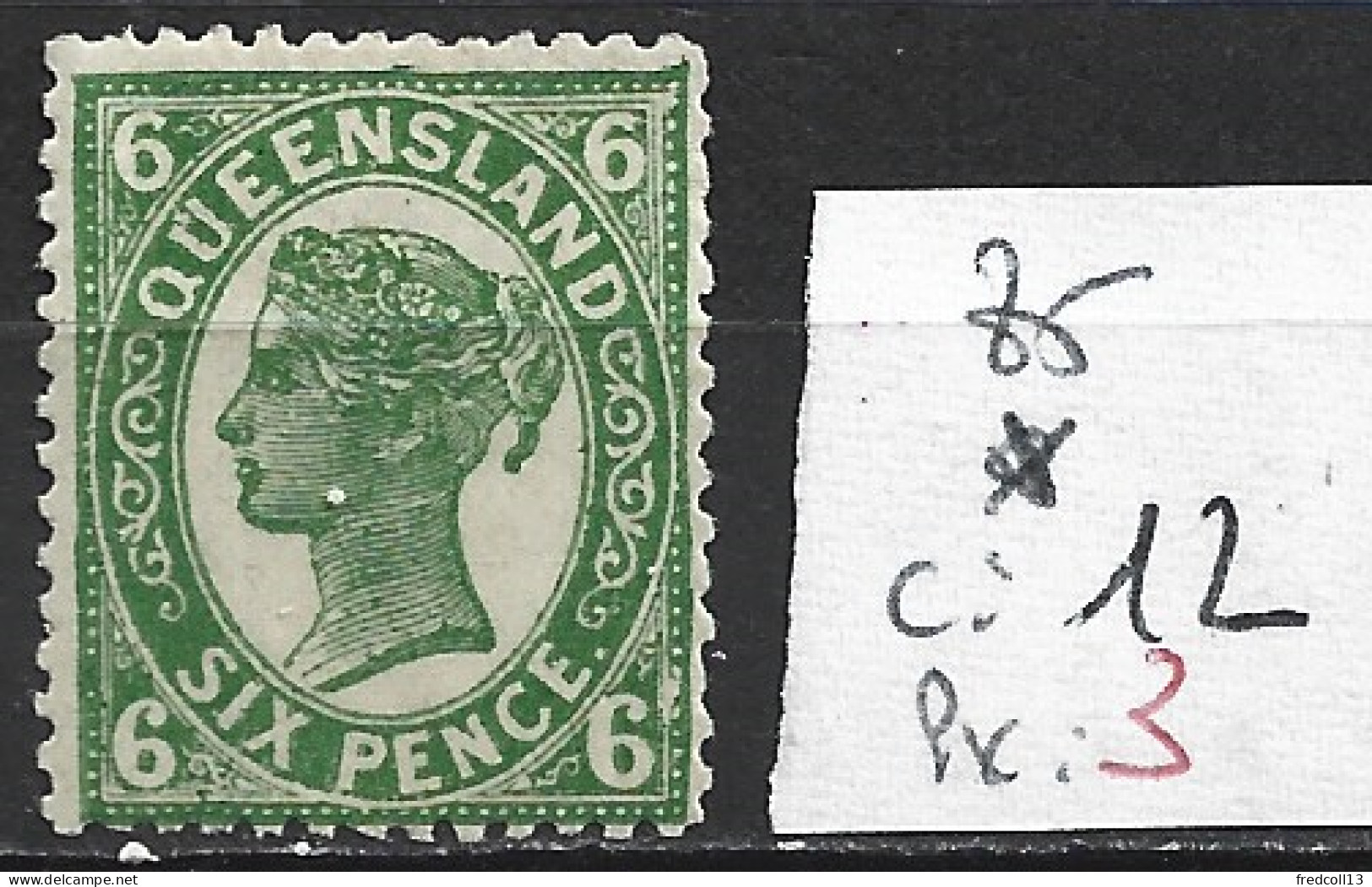 QUEENSLAND 85 * Côte 12 € - Used Stamps