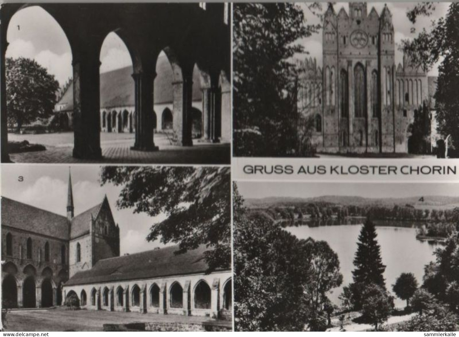 50597 - Chorin - Kloster, U.a. Blick Aus Mittelschiff - 1979 - Chorin