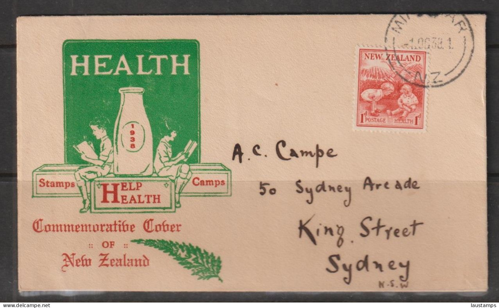 New Zealand 1938 Health Stamps FDC - FDC