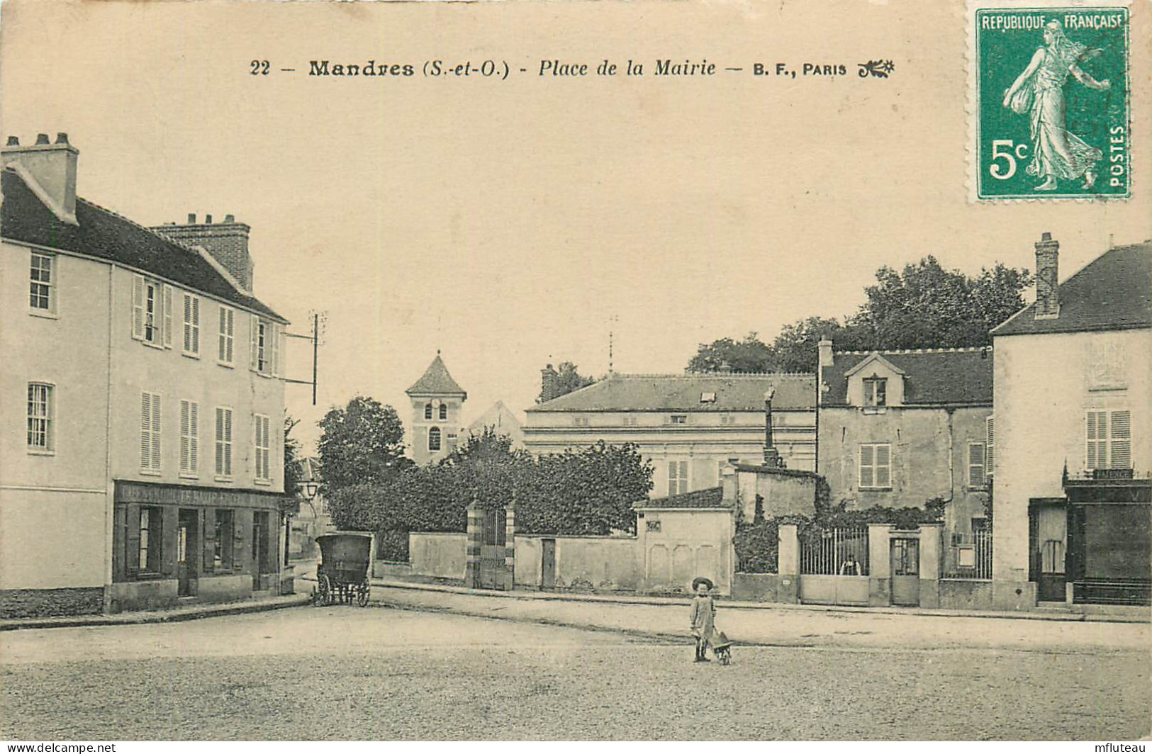 94* MANDRES   Place De La Mairie     RL14.0313 - Mandres Les Roses