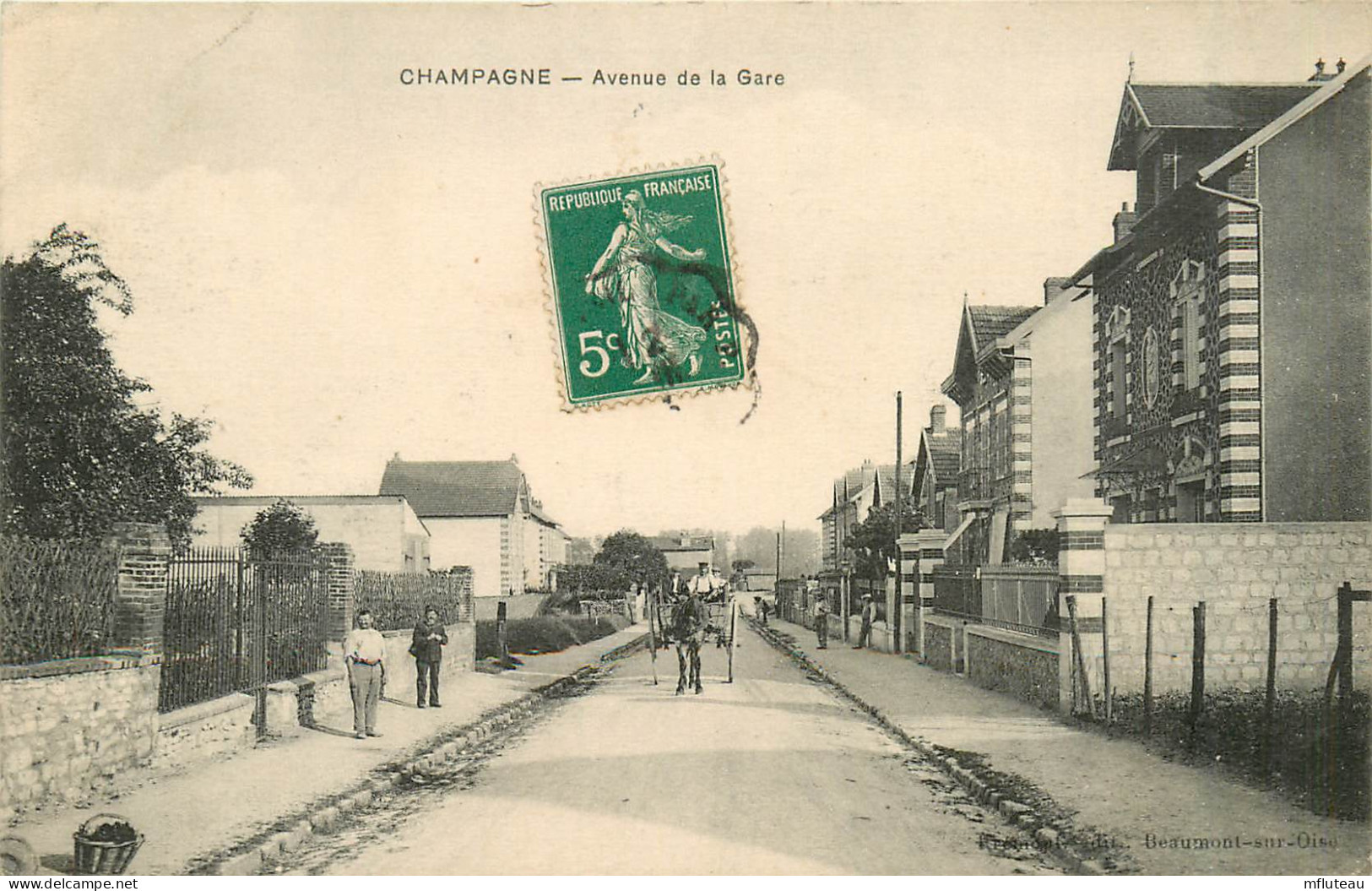 95* CHAMPAGNE Av De La Gare         RL14.0004 - Champagne Sur Oise