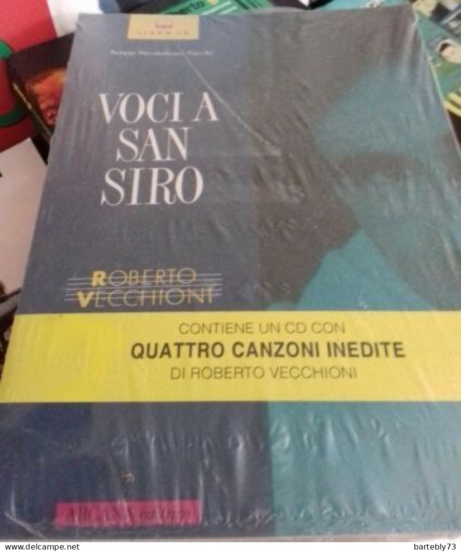 "Roberto Vecchioni Voci A San Siro" (con CD Allegato) Di S. Secondiano Sacchi - Cinema Y Música