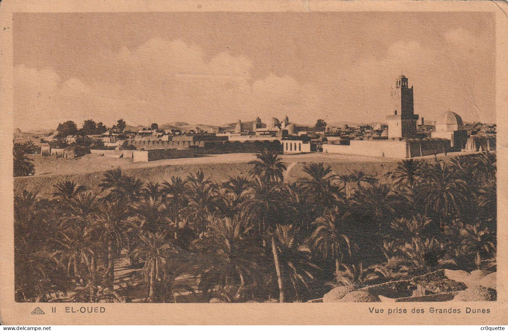 # ALGERIE - EL OUED / PANORAMA En 1946 - El-Oued