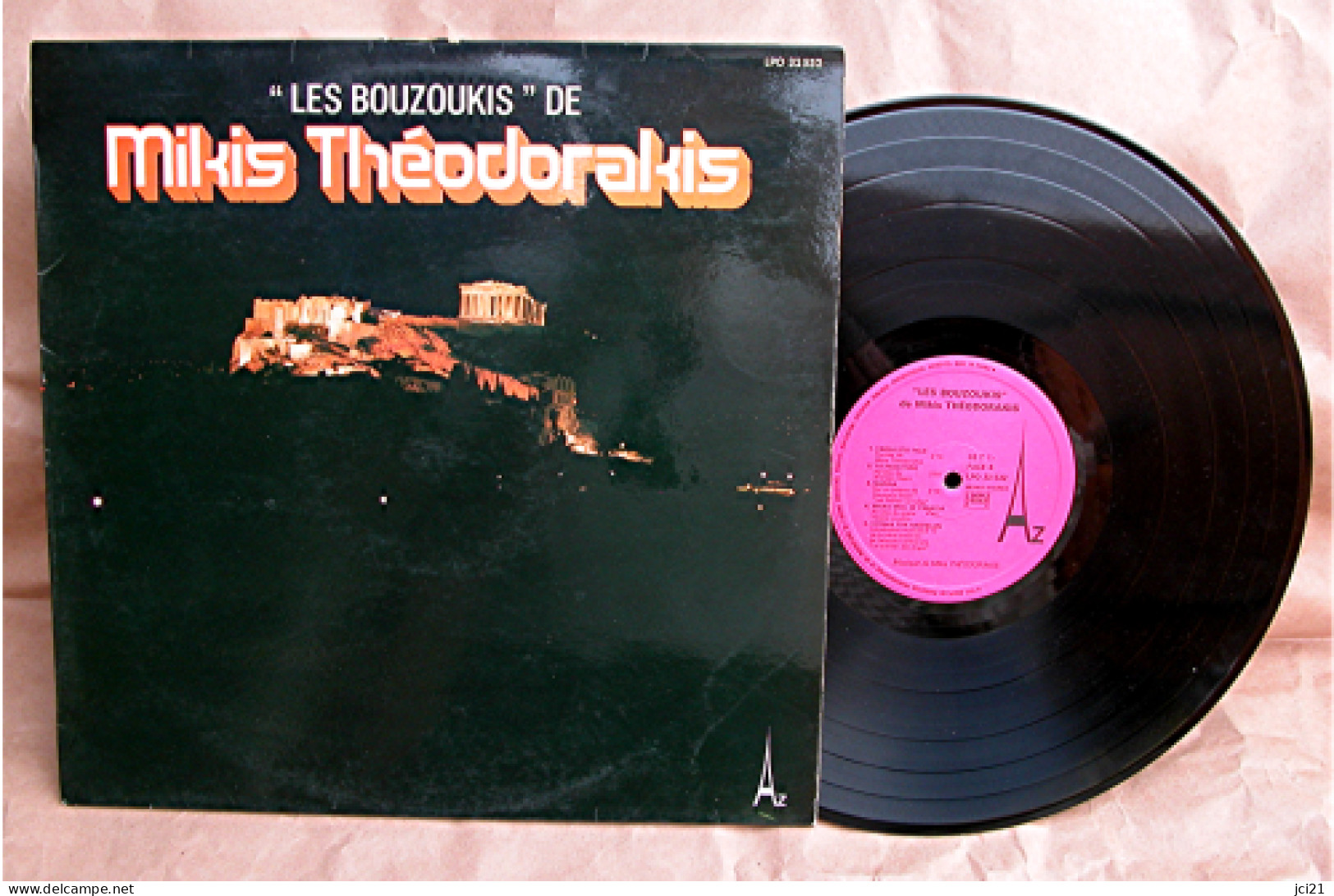 Disque LES BOUZOUKIS De Mikis Théodorakis 33 T LP_D149 - Musiche Del Mondo