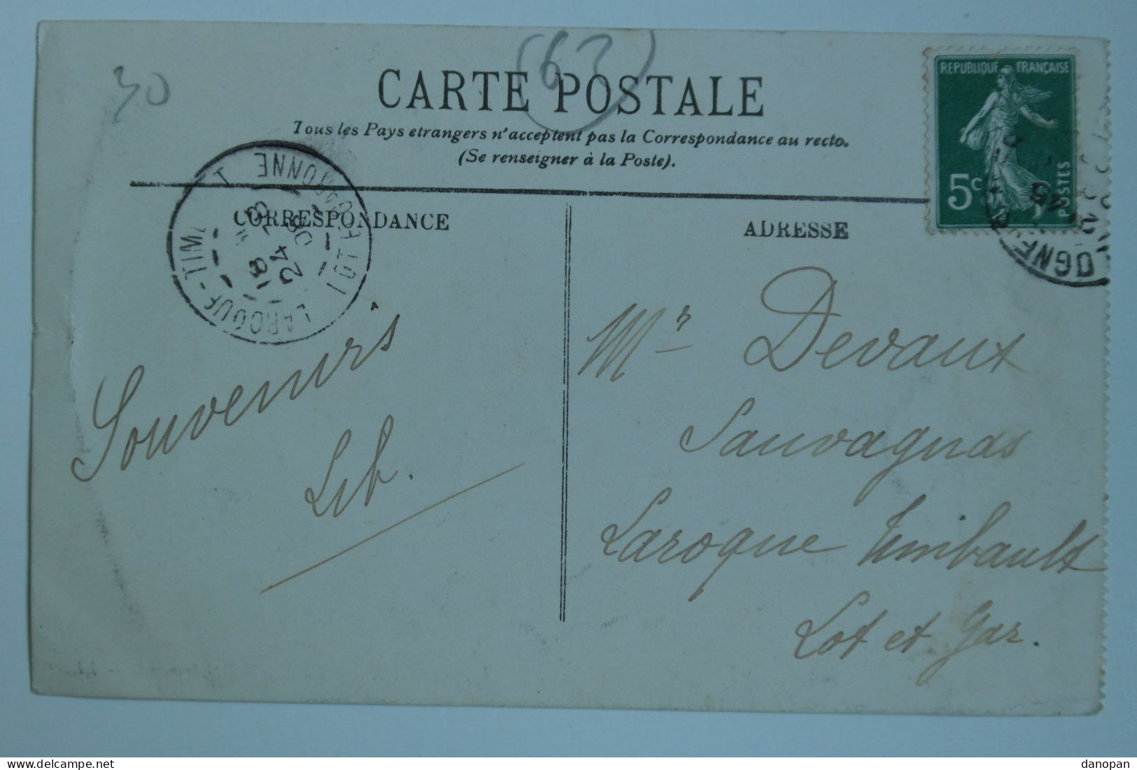 Lot 20 cpa 100% France - Animées, village - Toutes les cartes en photos, pas de mauvaises surprises - BL03