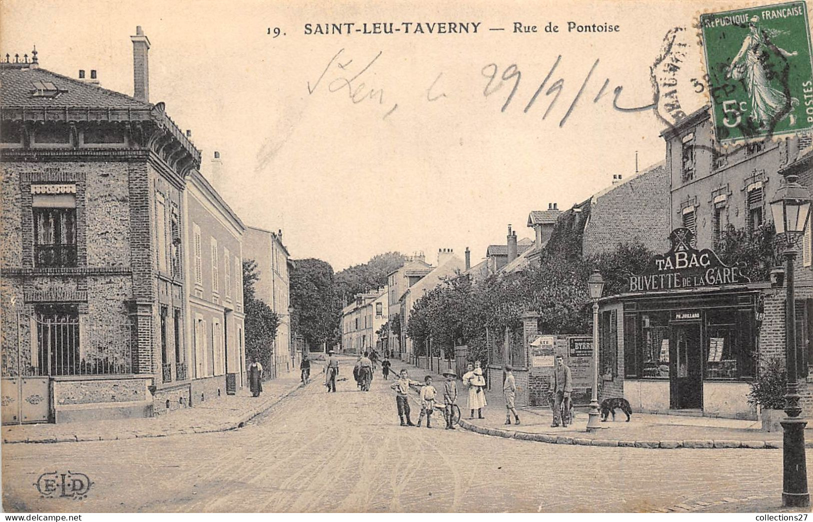 95-SAINT-LEU-TAVERNY- RUE DE PONTOISE - Saint Leu La Foret