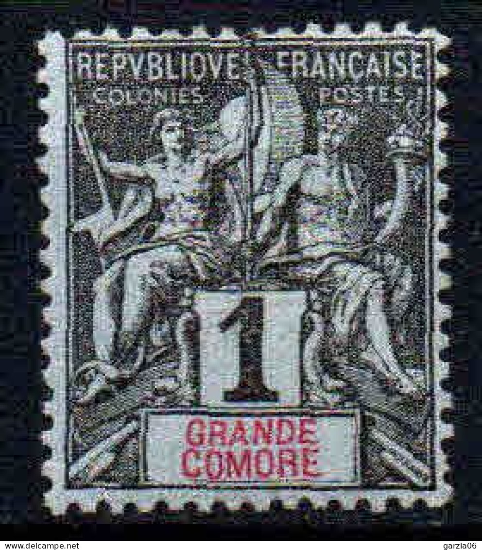 Grande Comore   - 1897 -  Type Sage  - N° 1  -  Neuf * - MLH - Unused Stamps