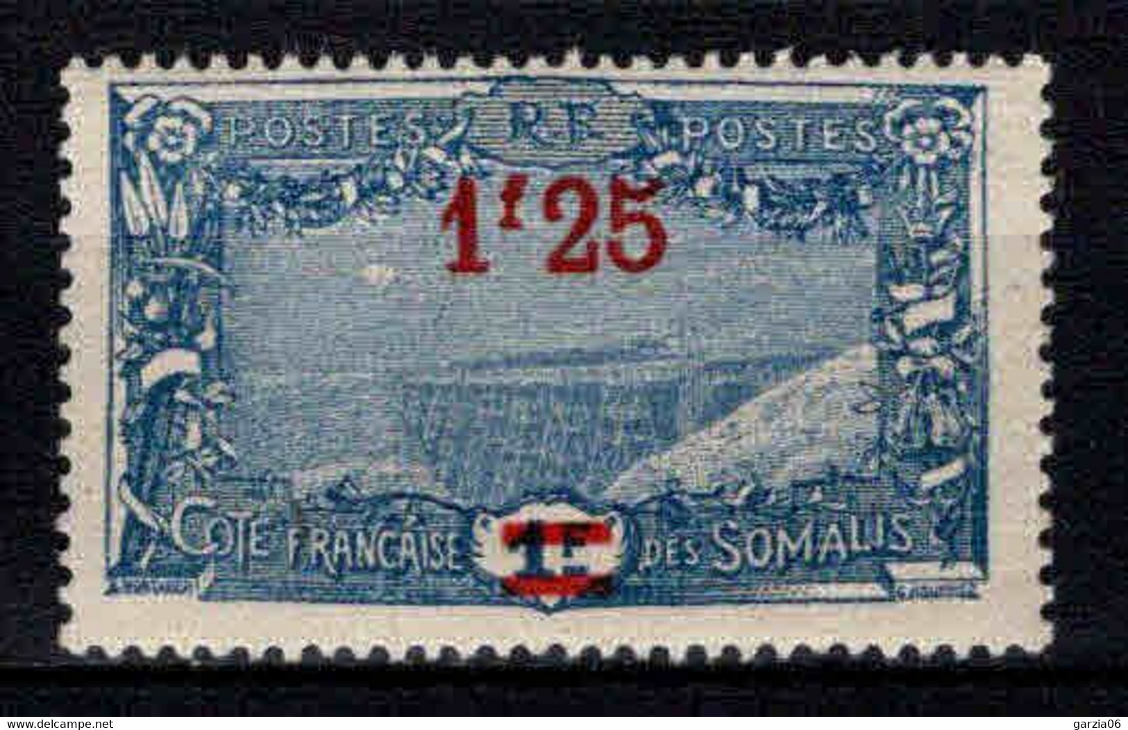 Cote Des Somalis  - 1924 - Pont Du Chemin De Fer - N° 117 - Neuf ** - MNH - Neufs