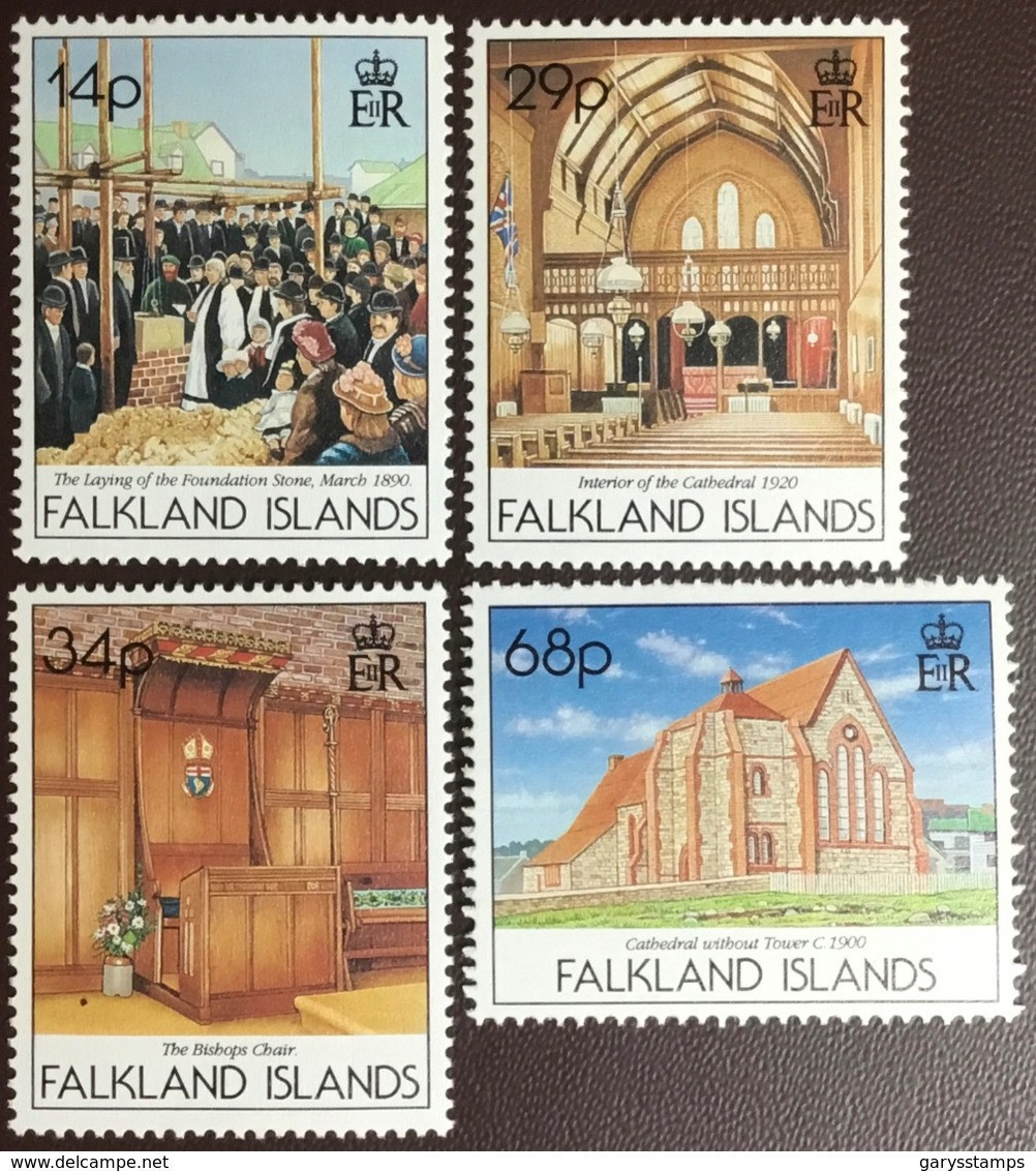 Falkland Islands 1992 Cathedral Centenary MNH - Falklandinseln