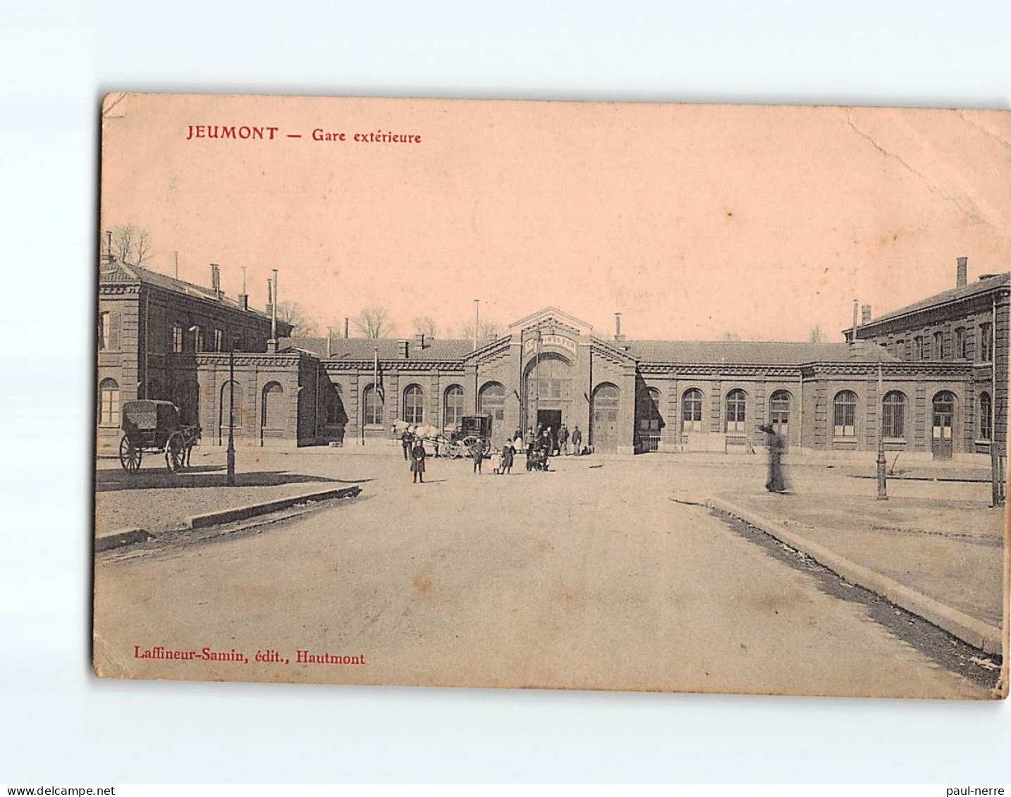 JEUMONT : Gare Extérieure - état - Jeumont