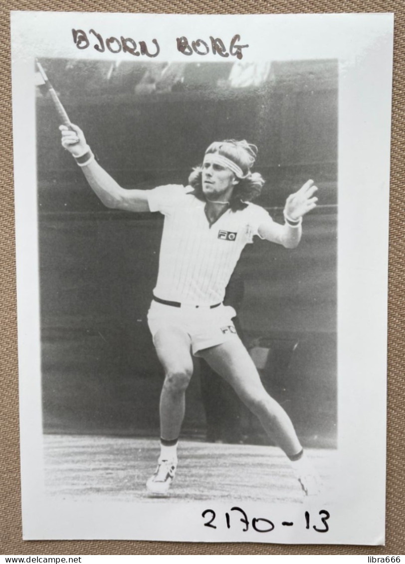 TENNIS - BJÖRN BORG - 12,5 X 9 Cm. (REPRO PHOTO ! - Zie Beschrijving - Voir Description) ! - Sport