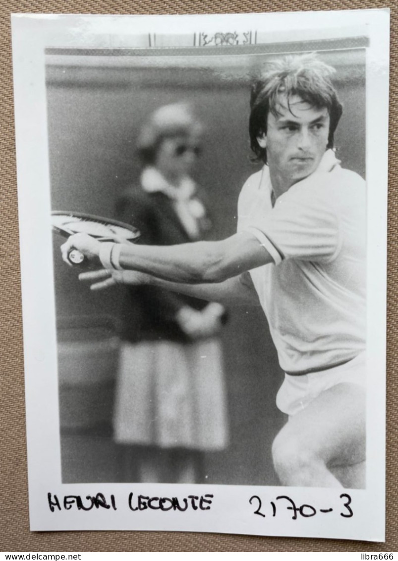 TENNIS - HENRI LECONTE - 12,5 X 9 Cm. (REPRO PHOTO ! - Zie Beschrijving - Voir Description) ! - Sport