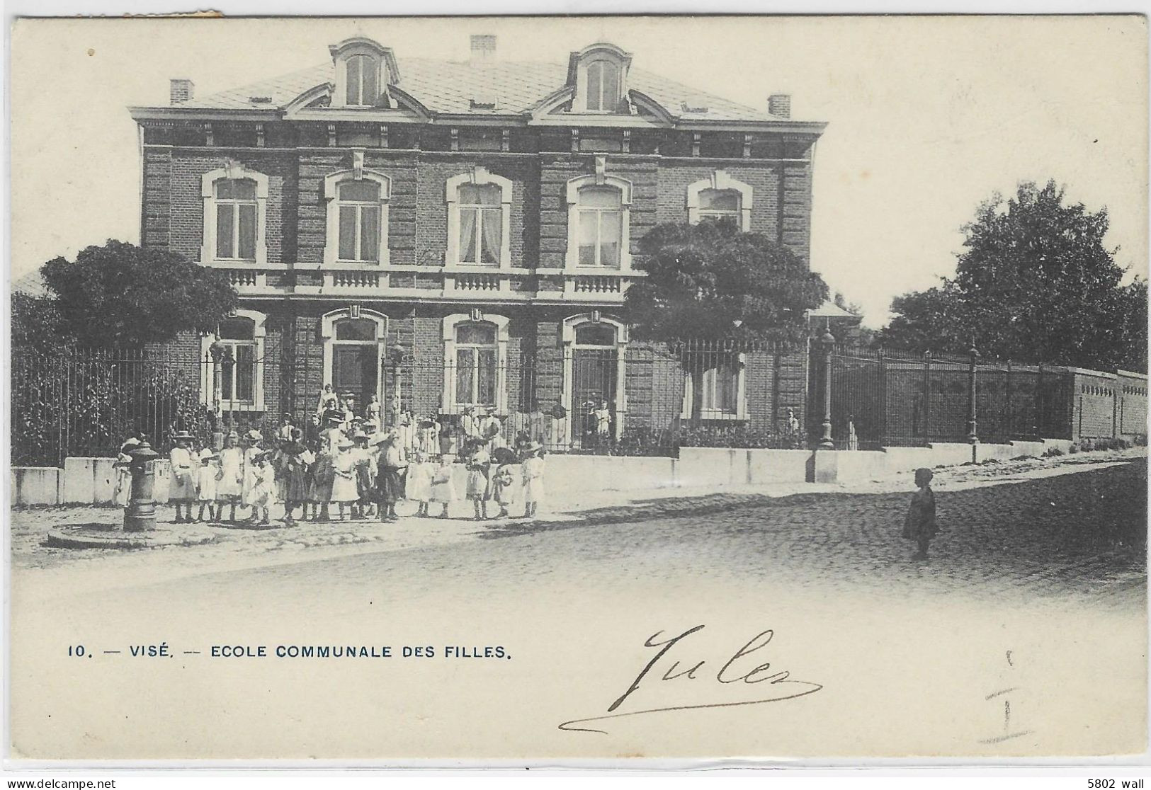 VISE : Ecole Communale Des Filles - 1904 - Wezet