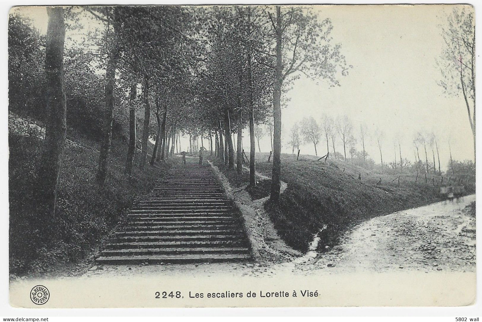 VISE : Les Escaliers De Lorette - 1912 - Visé