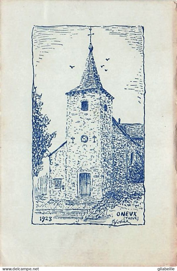 Thuex - ONEUX - Illustrateur - L'eglise - 1923 - Theux