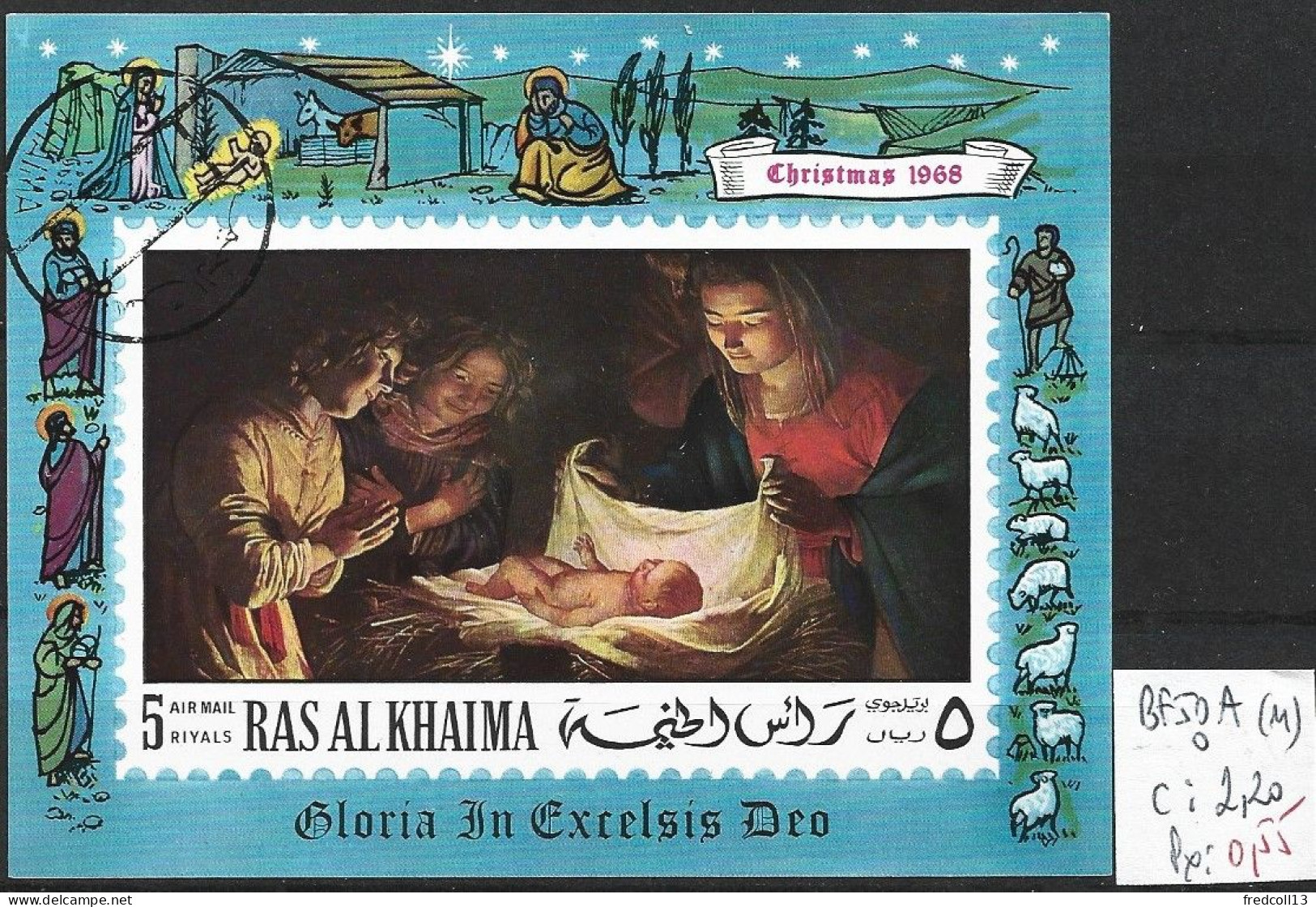 RAS AL-KHAIMA BF 50A Oblitéré Côte 2.20 € ( Catalogue MICHEL ) - Ra's Al-Chaima