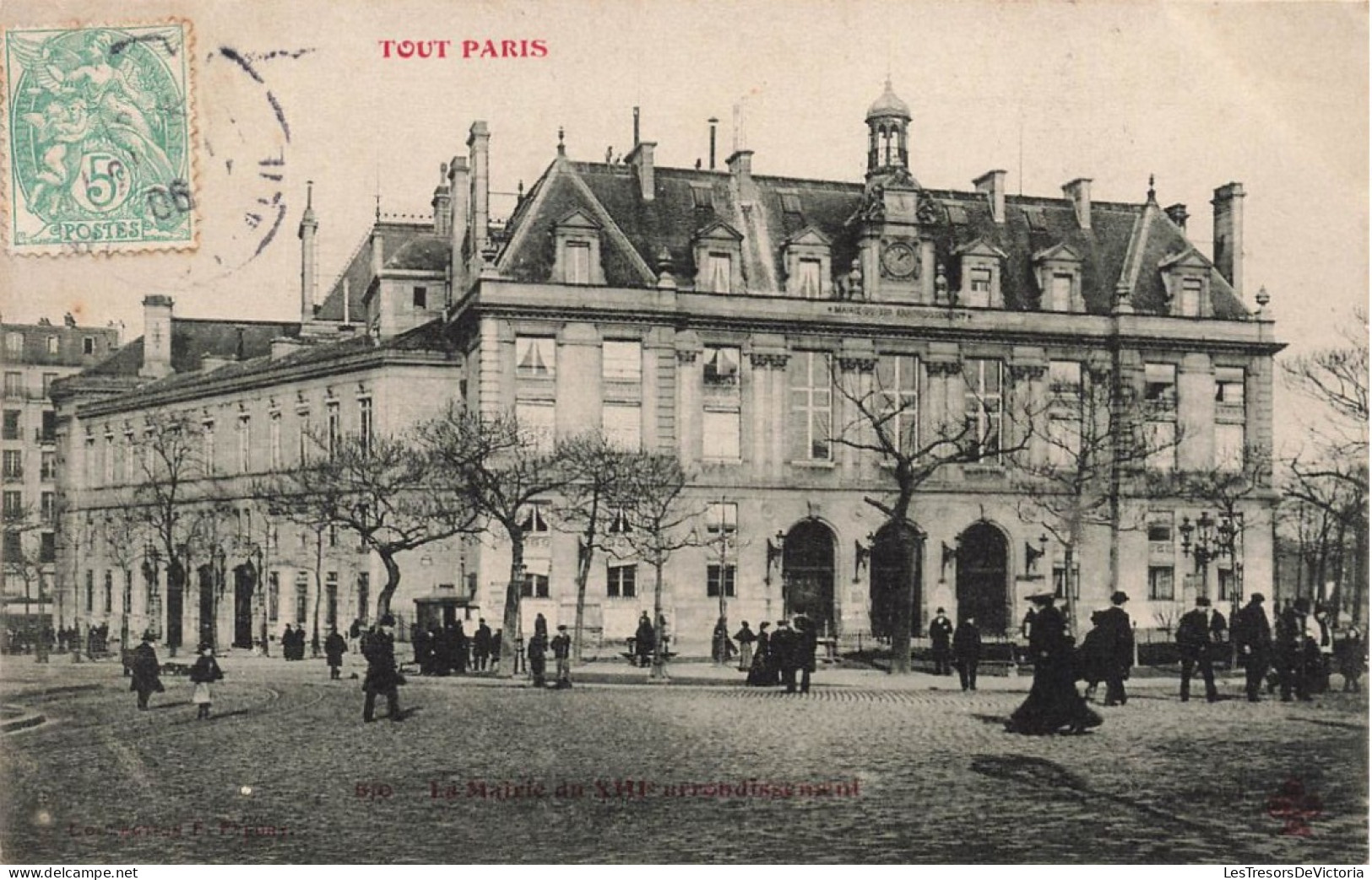 FRANCE - Paris - La Mairie Du XIIIe Arrondissement - Carte Postale Ancienne - Distretto: 13