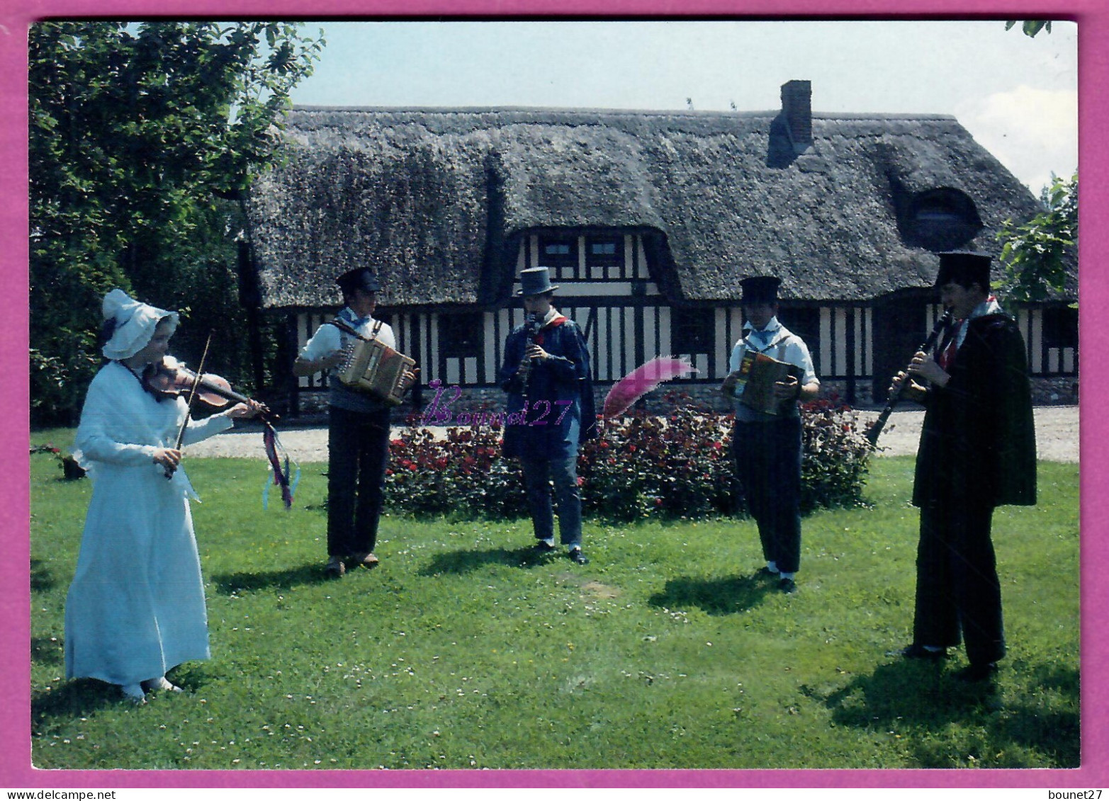 MONTIVILLIERS 76 - Groupe Folklorique Normand LA VILLOTTE Musique Violon Clarinette Accordeon  - Montivilliers