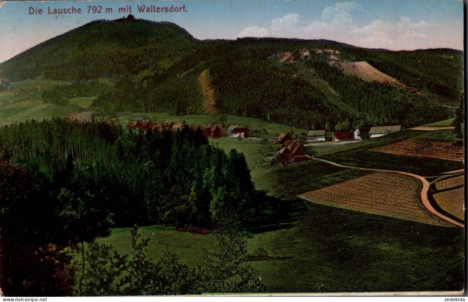 B5937 - Waltersdorf Großschönau - Lausche - Kaiserpanorama Zittau - Grossschoenau (Sachsen)