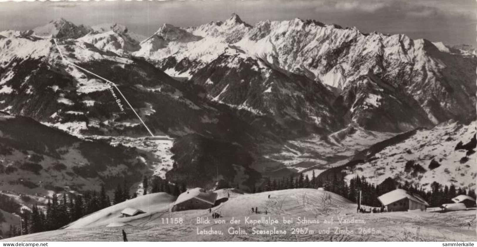 9002409 - Schruns - Österreich - Blick Von Der Kapellalpe - Schruns