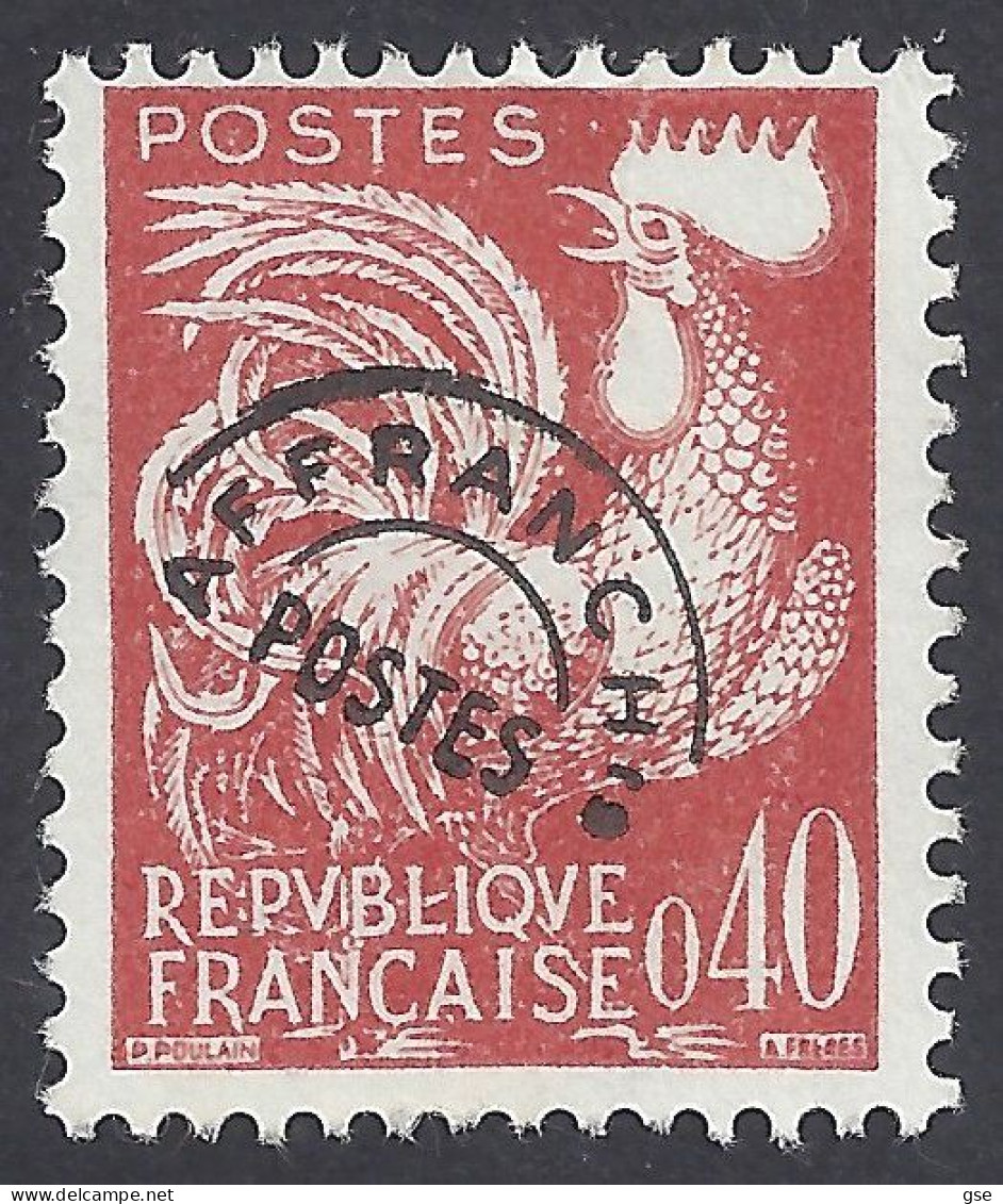 FRANCIA 1960 - Yvert 121 - Preobliterato | - 1953-1960