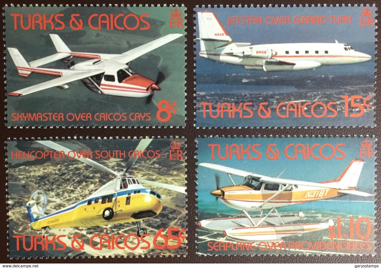 Turks & Caicos 1982 Aircraft MNH - Turcas Y Caicos