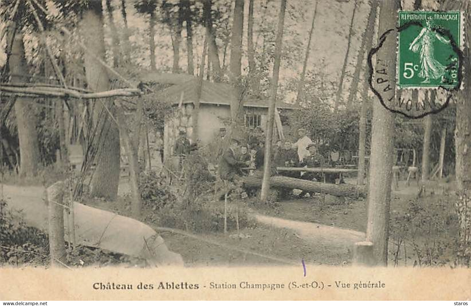 MOURS - Château Des ABLETTES - Station Champagne - Vue Générale - Mours