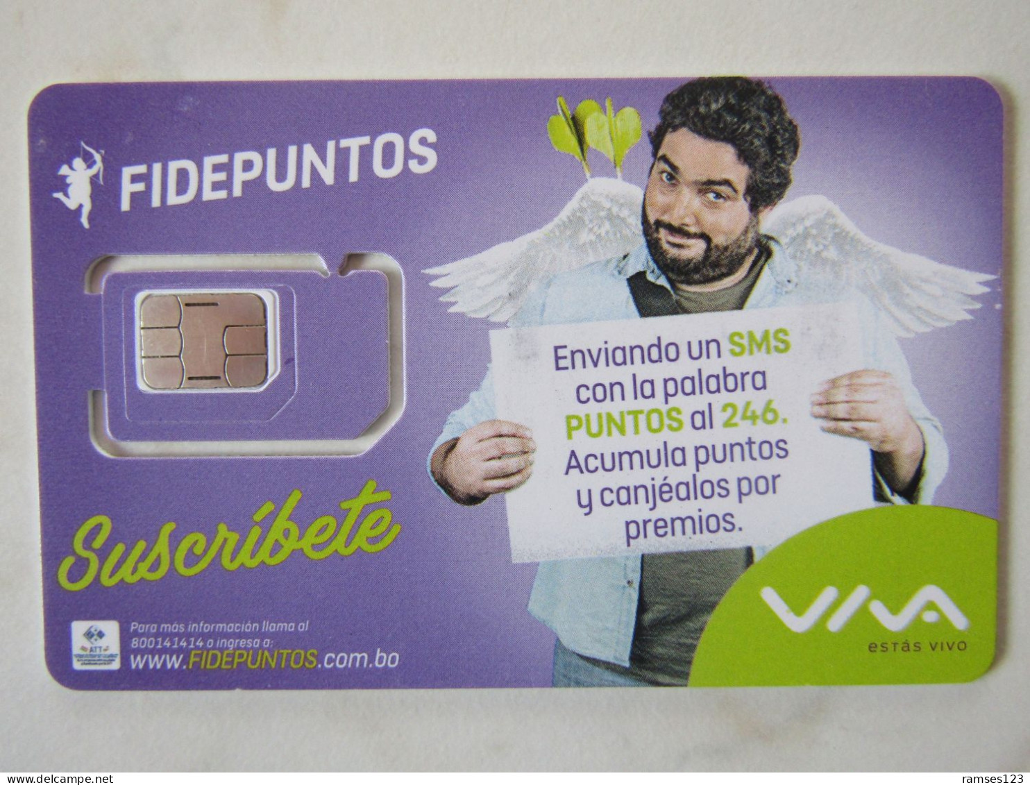 GSM   BOLIVIA    VIVA FIDEPUNTOS    MINT  11/03/2019 - Bolivien