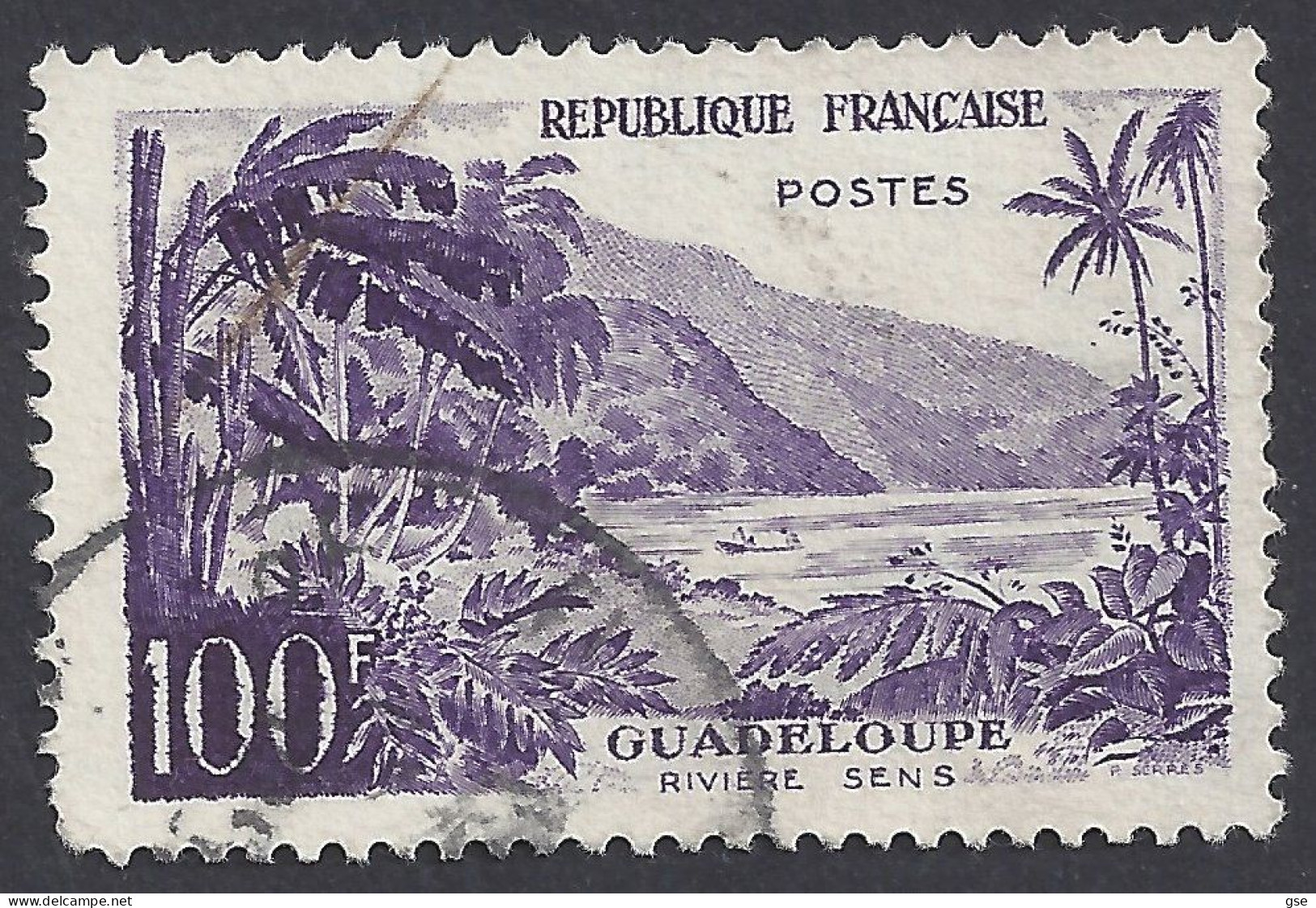 FRANCIA 1959 - Yvert 1194° - Guadalupe | - Oblitérés