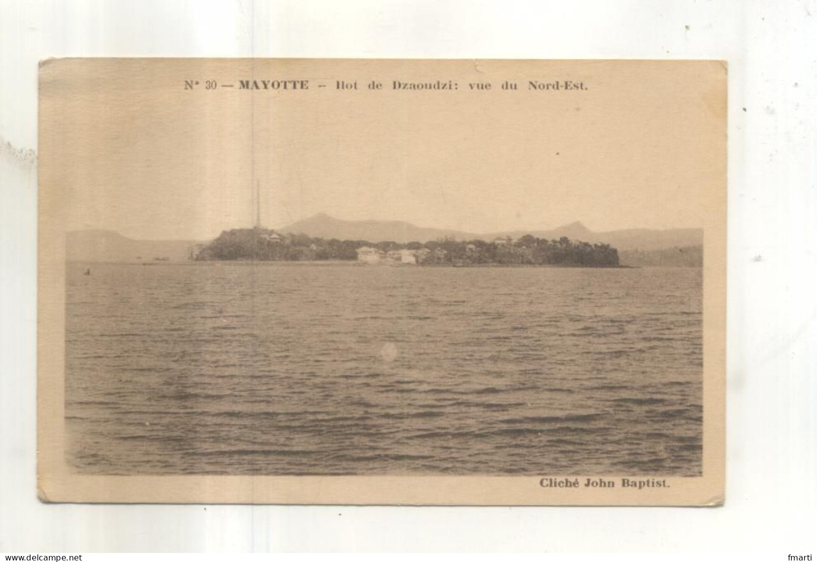 30. Mayotte, Ilot De Daoudzi, Vue Du Nord Est - Mayotte