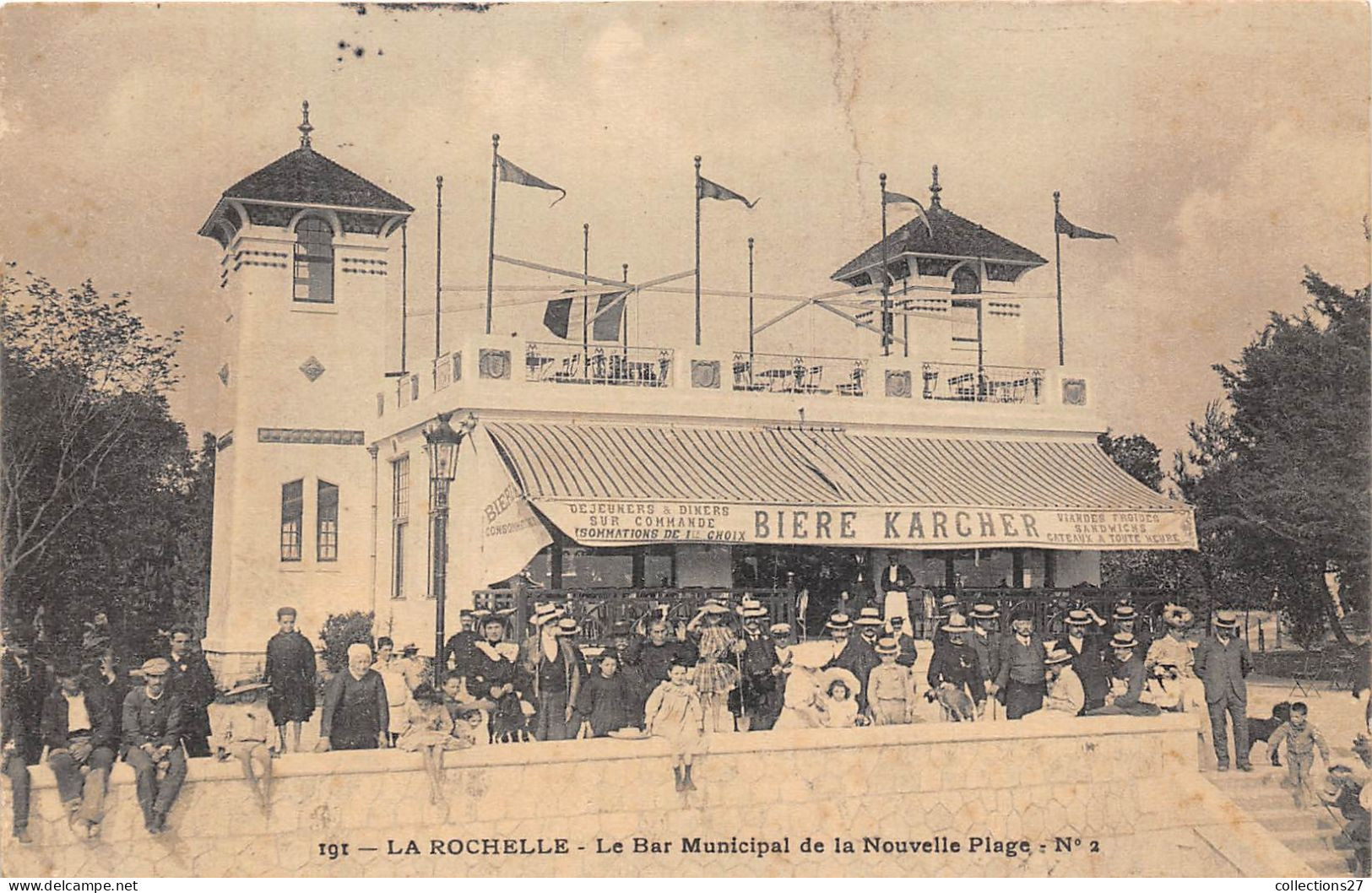 17-LA-ROCHELLE- LE BAR MUNICIPALE DE LA NOUVELLE PLAGE - La Rochelle