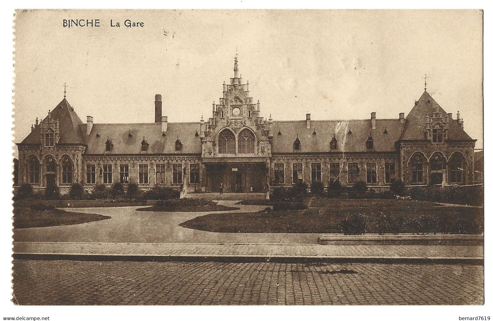 Belgique -  Binche -   La Gare - Binche