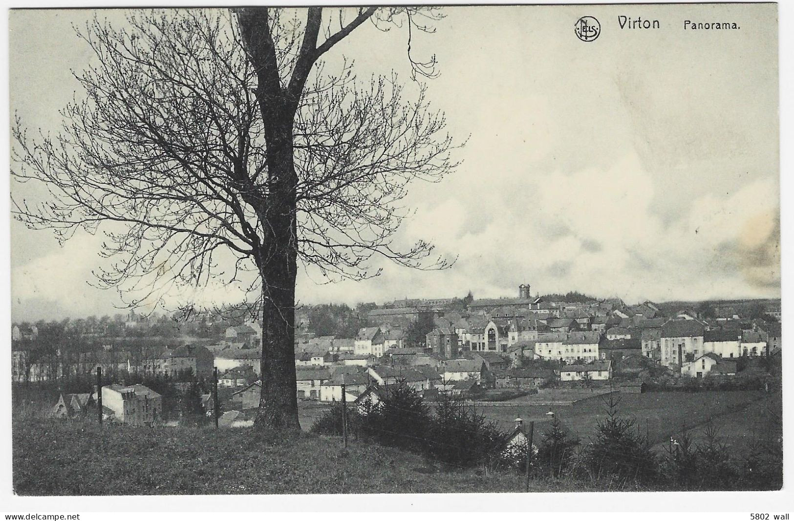 VIRTON : Panorama - Feldpost 1915 - Virton