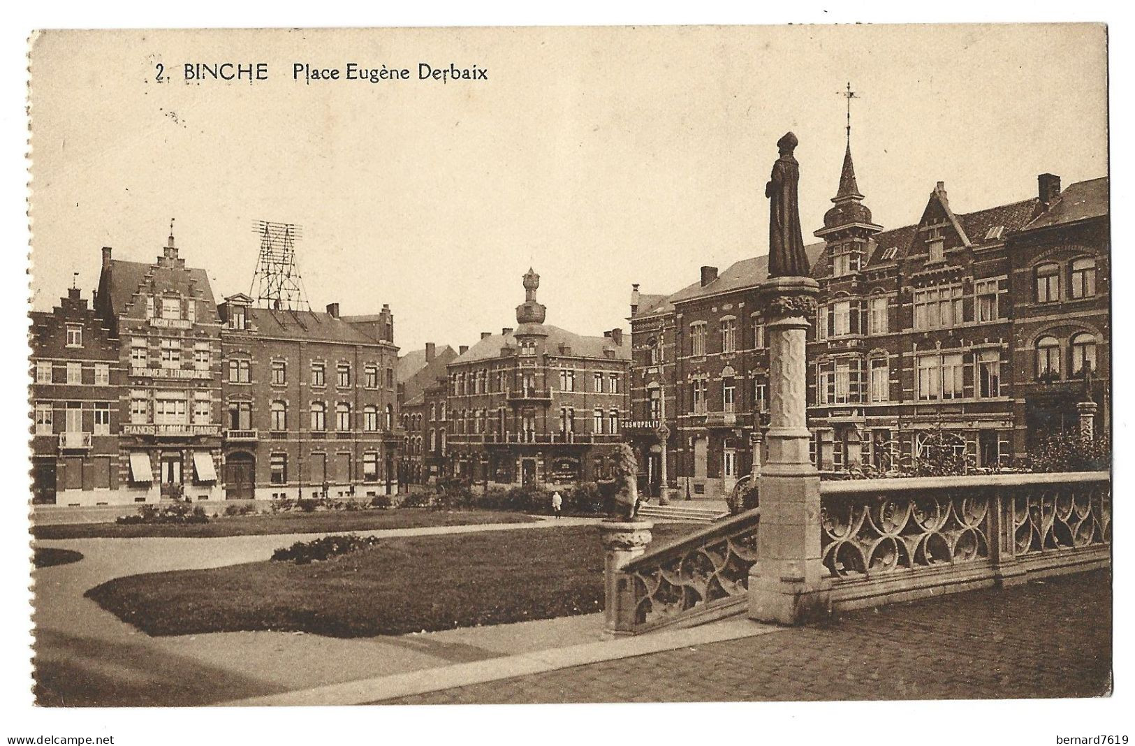 Belgique -  Binche -  Place Eugene Derbaix - Binche