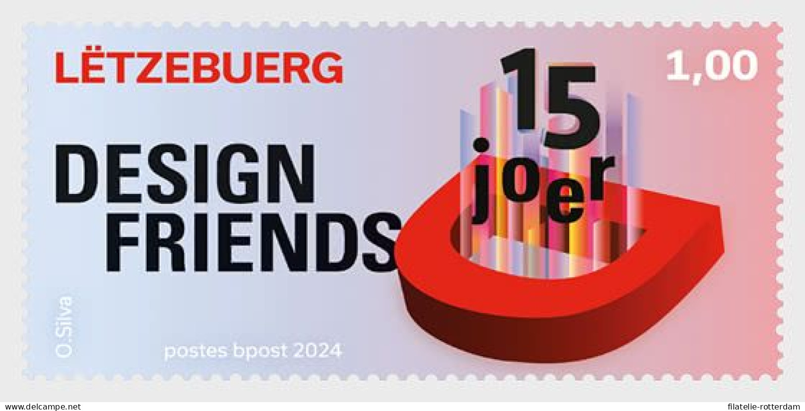 Luxembourg / Luxemburg - Postfris / MNH - 15 Years Design Friends 2024 - Ungebraucht