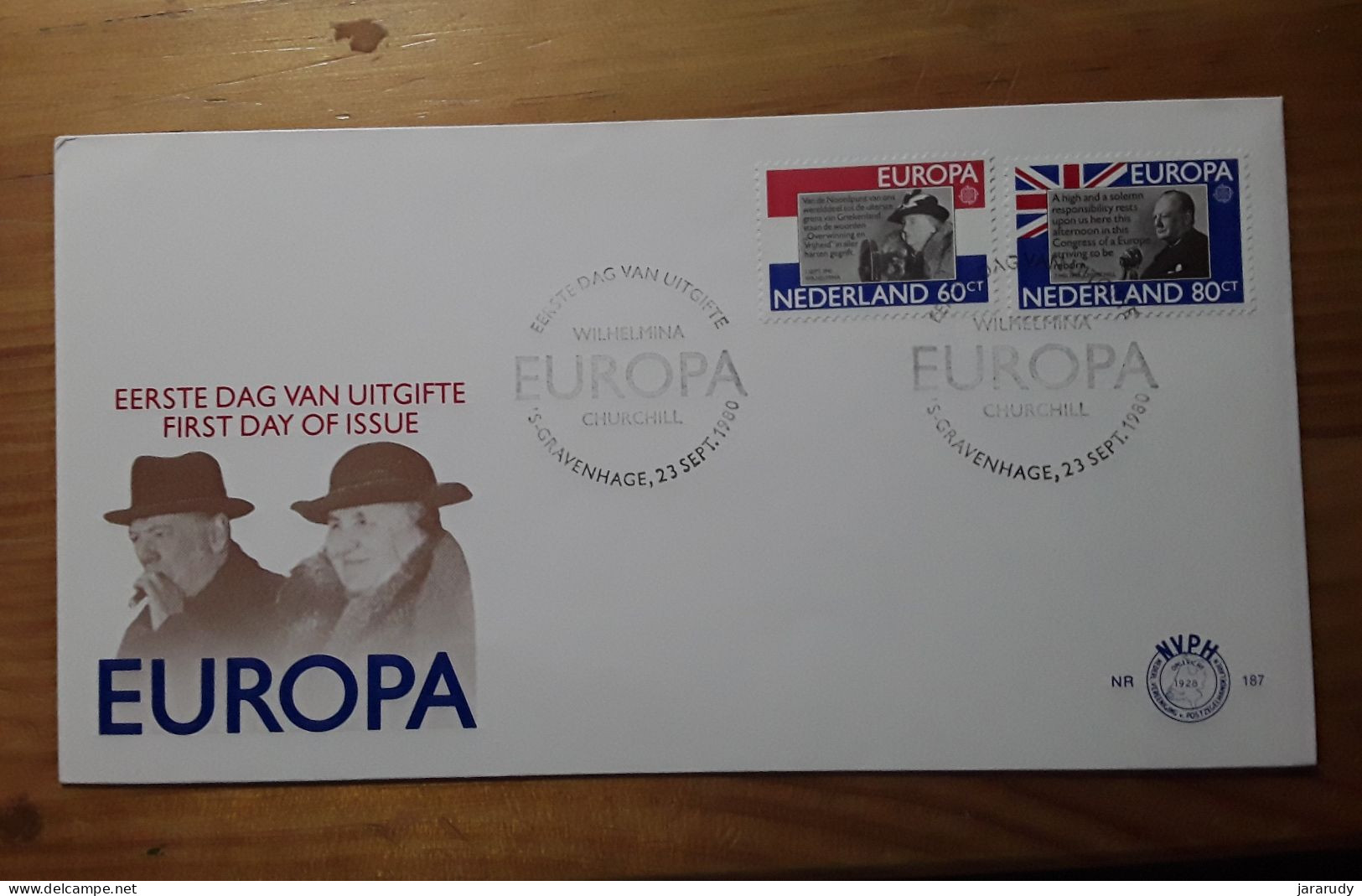 HOLANDA EUROPA CEPT1980 FDC/SPD MNH - FDC