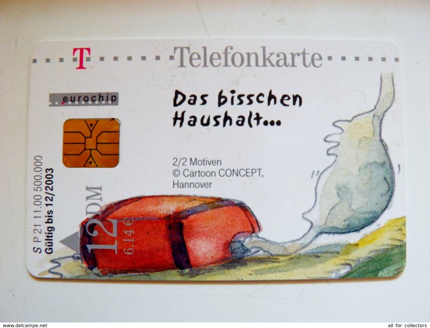 Chip Phonecard Germany 12DM P 21 Cartoon Bird Cock - P & PD-Series: Schalterkarten Der Dt. Telekom