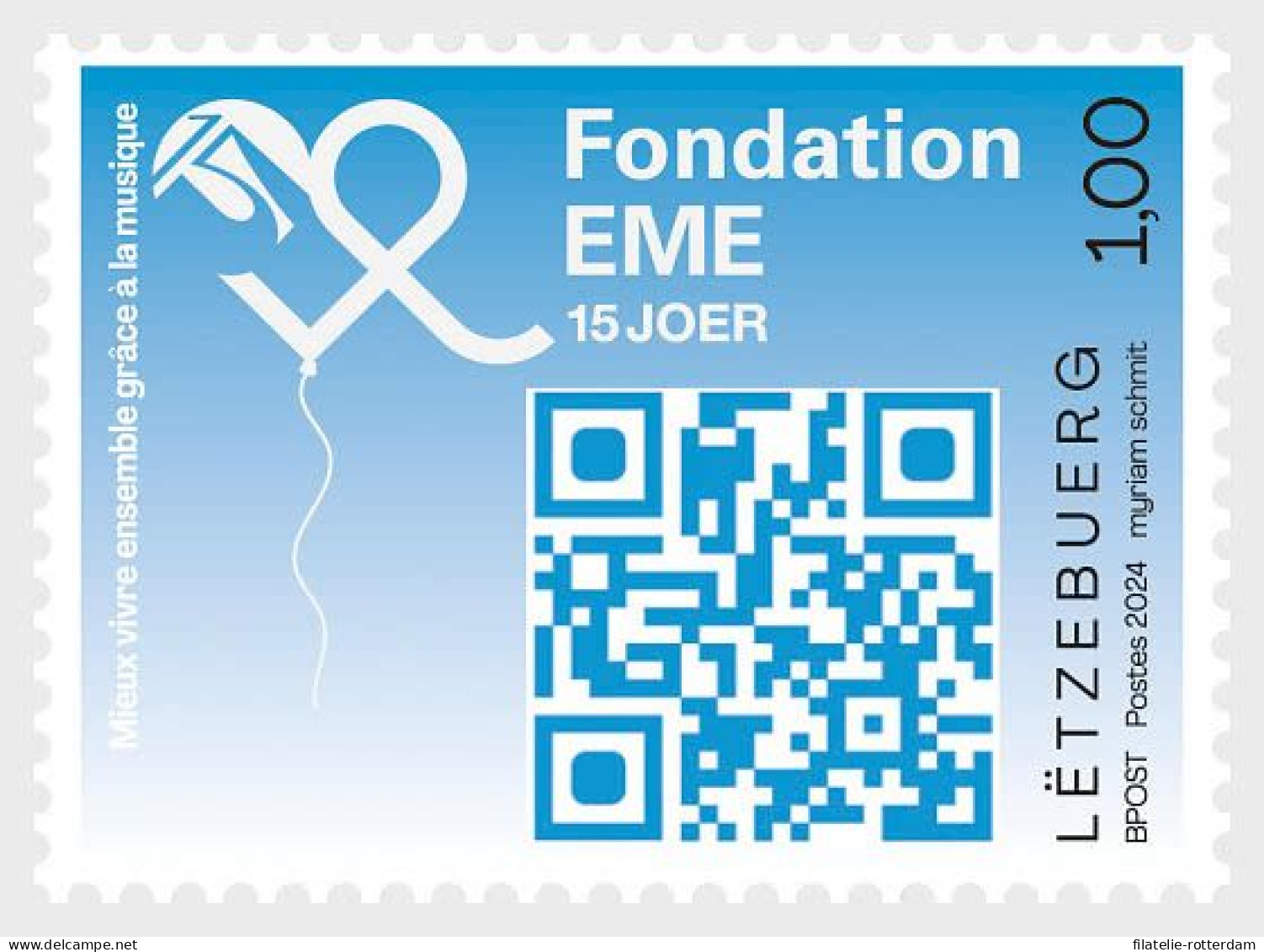 Luxembourg / Luxemburg - Postfris / MNH - 15 Years EME 2024 - Ungebraucht