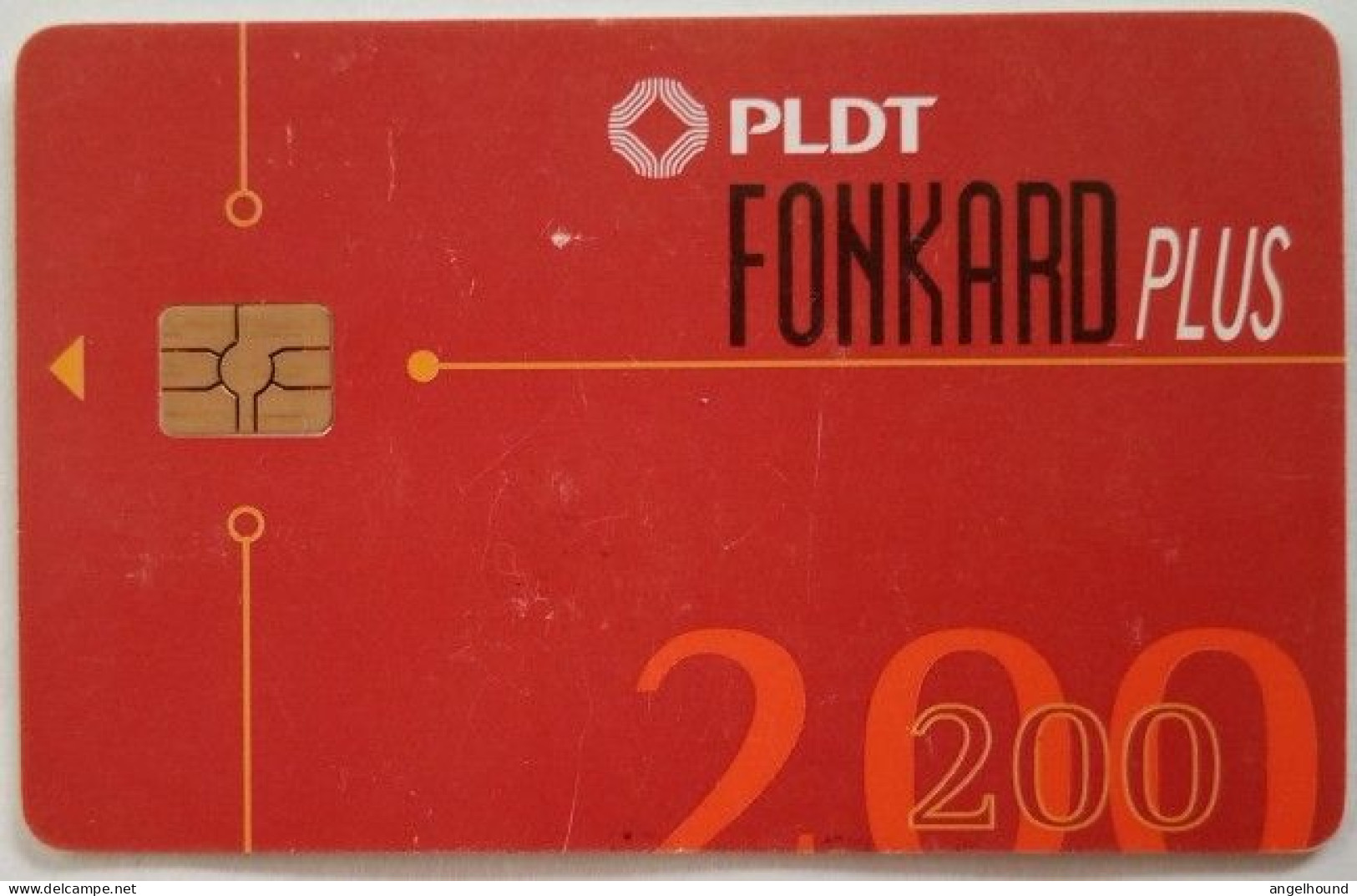 Philippines PLDT P200  Fonkard Plus  - Generic Red - Filippine