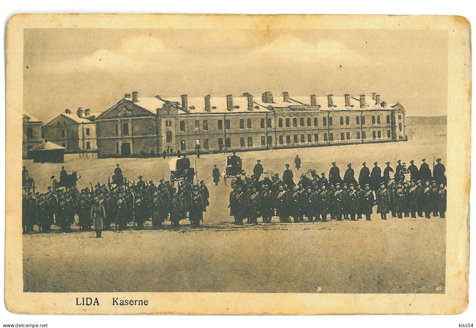 BL 09 - 23367 LIDA, Military Barracks, Belarus - Old Postcard - Unused - Belarus